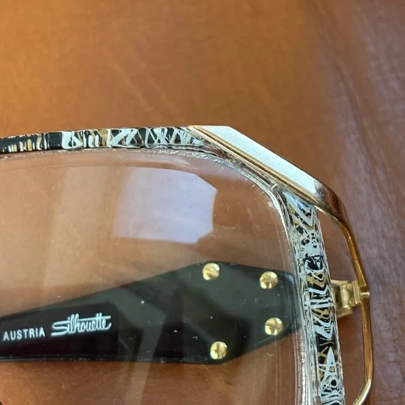 Vintage Silhouette Austria Oversized Glasses frames - *Free with purchase* - Picture 3 of 7